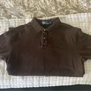 Men’s XL brown polo